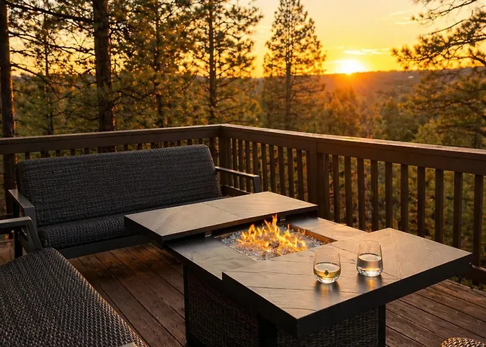 Sunset-view A-frame Sleeps 12 Dog Friendly Show Low
